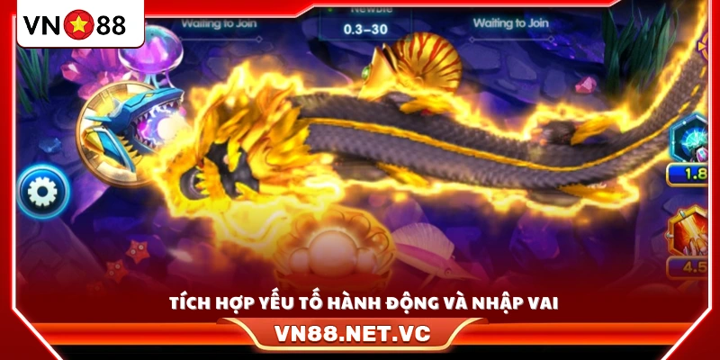 Kết hợp gameplay hành động cùng yếu tố nhập vai