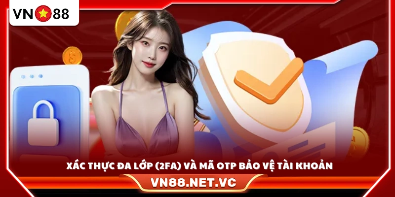 Áp dụng cơ chế xác thực 2 lớp và mã OTP để tăng cường bảo mật