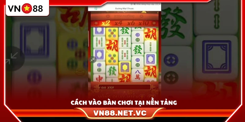 Các bước truy cập và bắt đầu ván cược 