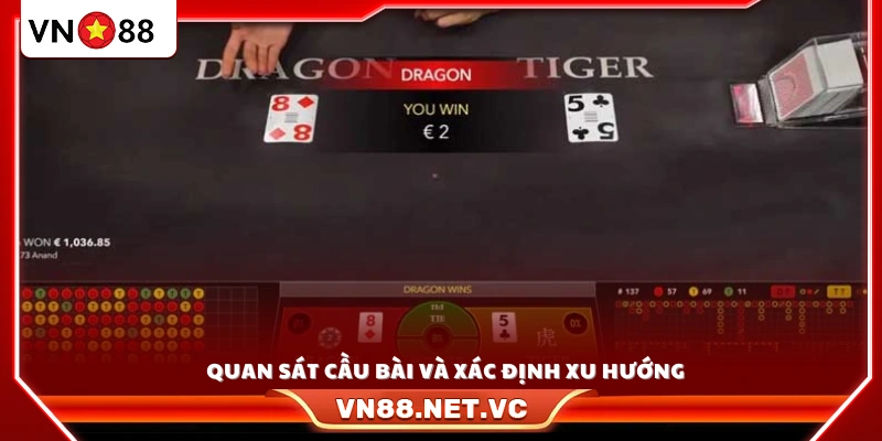 Theo dõi lịch sử ra bài để nhận biết hướng cầu chính