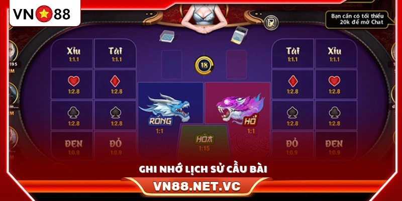 Ghi lại lịch sử cầu bài giúp phân tích quy luật ra bài