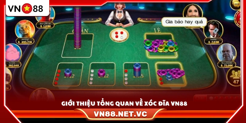 Khái quát trò chơi xóc đĩa VN88